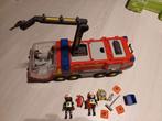 Playmobil 5337 - brandweervoertuig op de luchthaven, Ophalen, Zo goed als nieuw, Complete set