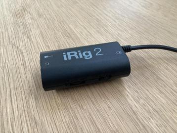 iRig2 IK Multimedia interface gitaar disponible aux enchères