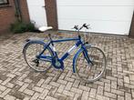 Herenfiets Adriatica 28" blauw wit 2 jaar oud nieuwprijs 399, Fietsen en Brommers, Ophalen, Zo goed als nieuw