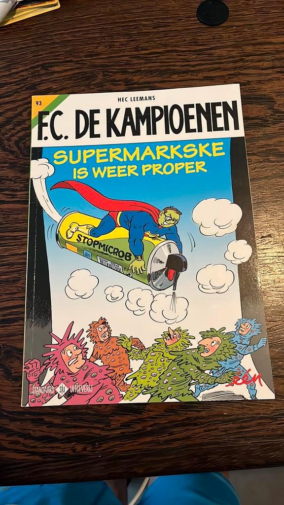 Hec Leemans - Supermarkske is weer proper, Boeken, Stripverhalen, Zo goed als nieuw, Eén stripboek, Ophalen of Verzenden
