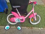 Meisjes fiets b-twin eerste fietsje, Fietsen en Brommers, Fietsen | Kinderfietsjes, Minder dan 16 inch, Zijwieltjes, Zo goed als nieuw