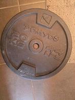 2x schijven van 20 kg €20 per schijf., Sport en Fitness, Ophalen of Verzenden, Zo goed als nieuw