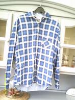 Marco Polo Herenhemd Blauw geruit.Nieuwstaat,Maat L, Kleding | Heren, Blauw, Ophalen of Verzenden, Zo goed als nieuw, Halswijdte 41/42 (L)