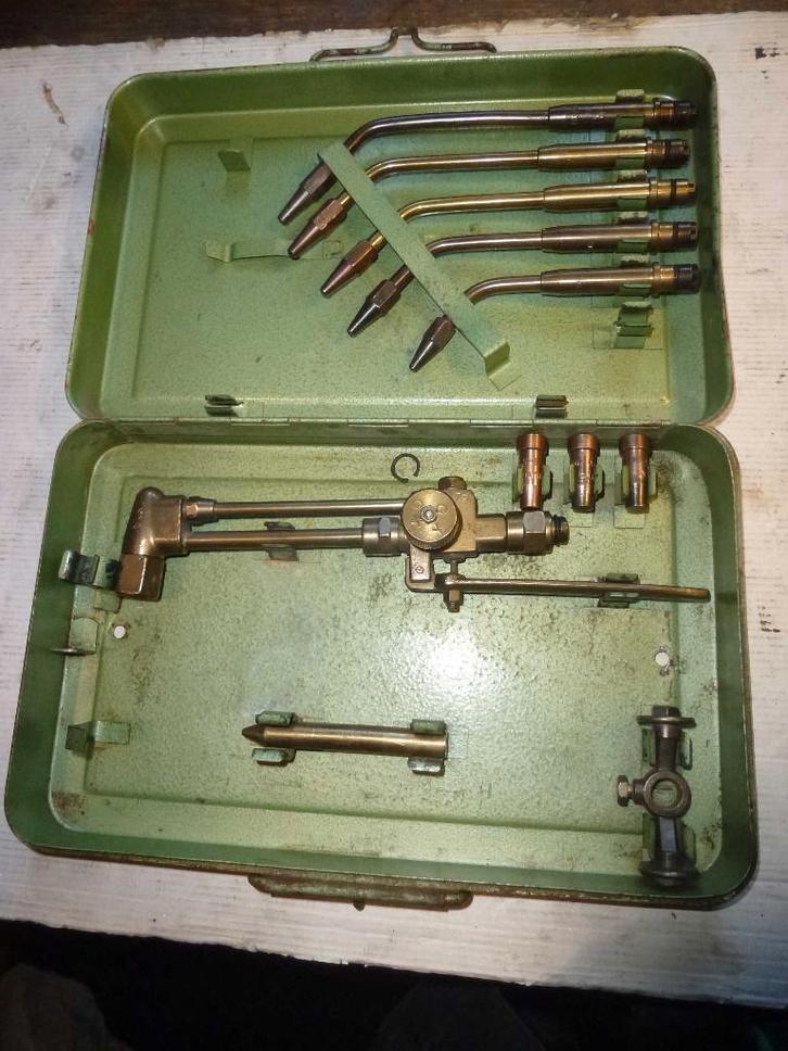 Coffret chalumeau de soudure + oxycoupeur P. Huygens, Hobby en Vrije tijd, Knutselen, Gebruikt, Materiaal, Ophalen of Verzenden