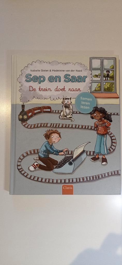 Boek Sep en Saar De trein doet raar, Boeken, Kinderboeken | Jeugd | onder 10 jaar, Zo goed als nieuw, Fictie algemeen, Ophalen of Verzenden