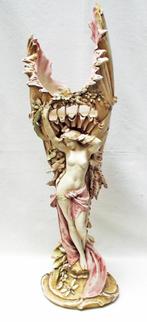 Vase Art Nouveau - Amphore - Stellmacher & Kessel., Antiquités & Art, Antiquités | Porcelaine, Enlèvement ou Envoi