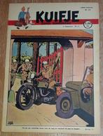 Kuifje weekblad 19 uit 1949 cover Hergé Vandersteen, Gelezen, Ophalen of Verzenden, Eén stripboek, Hergé