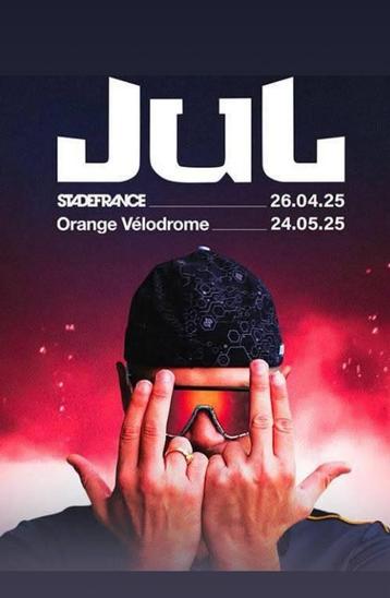 3 tiket concert jul Marseille velodrome ( pelouse )  beschikbaar voor biedingen