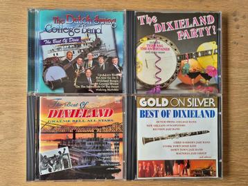 4 CD's genre DIXIELAND beschikbaar voor biedingen