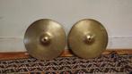 Hihats UFIP 12", Muziek en Instrumenten, Instrumenten | Toebehoren, Ophalen of Verzenden, Gebruikt, Drums of Percussie