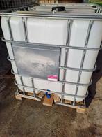 Cuve IBC 1000 litres, Ophalen, Kunststof, Gebruikt, Met kraantje