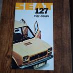 SEAT 127  vier-deurs  1973, Boeken, Auto's | Folders en Tijdschriften, Ophalen of Verzenden, Nieuw, Overige merken