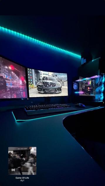 High end gaming setup, 32 GB, Avec carte vidéo, Comme neuf, 4 Ghz ou plus