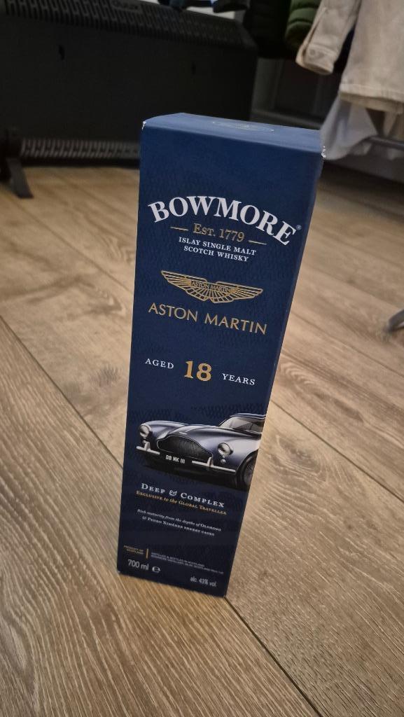 Bowmore Aston Martin 18 Years, Verzamelen, Wijnen, Nieuw, Overige typen, Overige gebieden, Ophalen of Verzenden