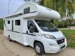 Pilote bwj'2017 euro 6 Fiat 7 slaappl., garage nieuwe staat, Caravans en Kamperen, Mobilhomes, Alkoof, Ringverwarming, Fiat, Pilote