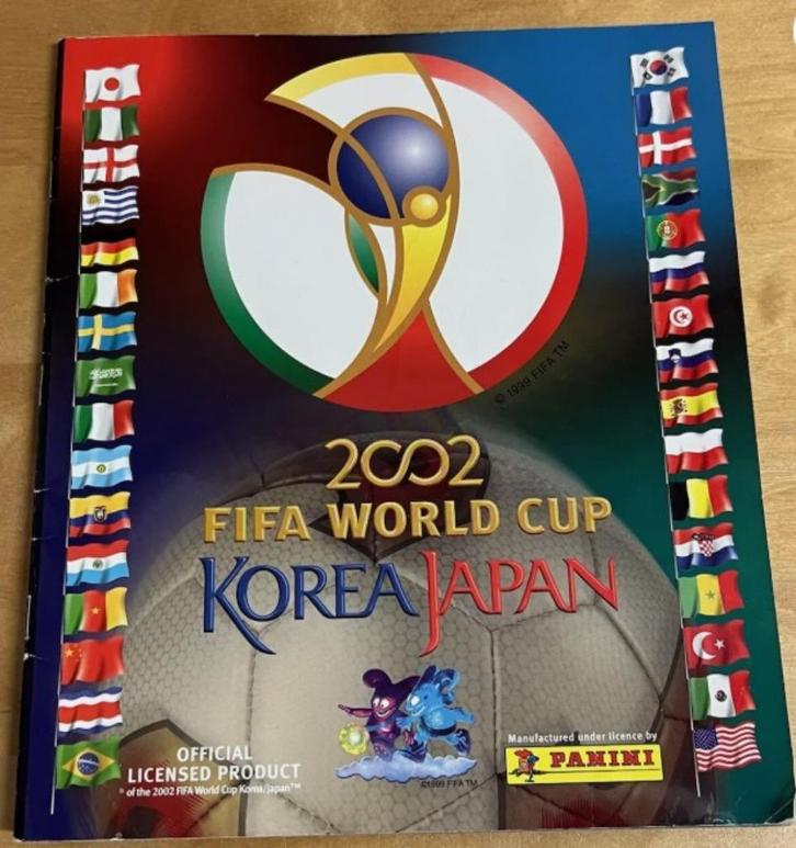Panini WK 2002 Korea/Japan sticker RUILEN/KOPEN/VERKOPEN, Verzamelen, Sportartikelen en Voetbal, Zo goed als nieuw, Poster, Plaatje of Sticker