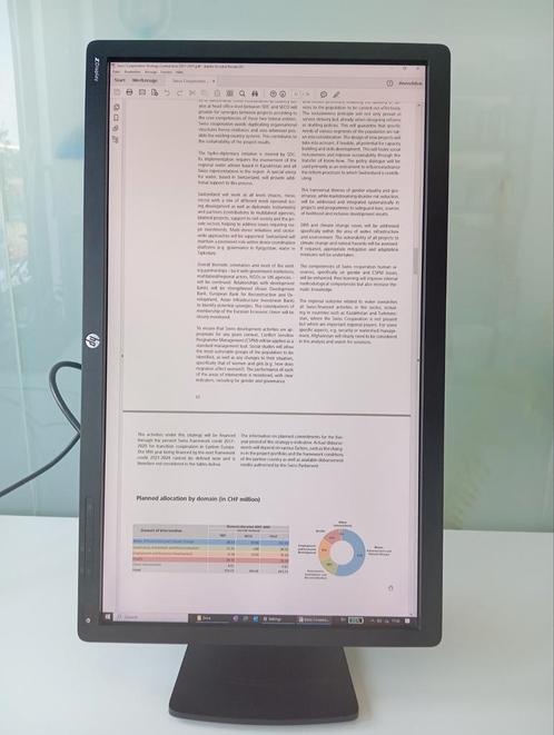 HP Z23i - 23'' Full HD LED Monitor, Computers en Software, Monitoren, Gebruikt, HDMI, Gaming, In hoogte verstelbaar, LED, HD, Ophalen