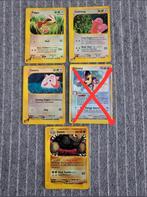 Pokémon 4 kaarten reverse holo, Ophalen of Verzenden, Zo goed als nieuw