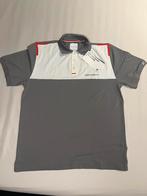 BMW Golfsport wit/grijs L poloshirt — Nieuw met label, Kleding | Heren, Polo's, Maat 52/54 (L), BMW, Nieuw, Ophalen of Verzenden