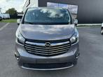 Opel Vivaro 5pl lichte vracht Bi Turbo trekhaak camera pdc, Auto's, Voorwielaandrijving, Euro 5, Stof, Zwart