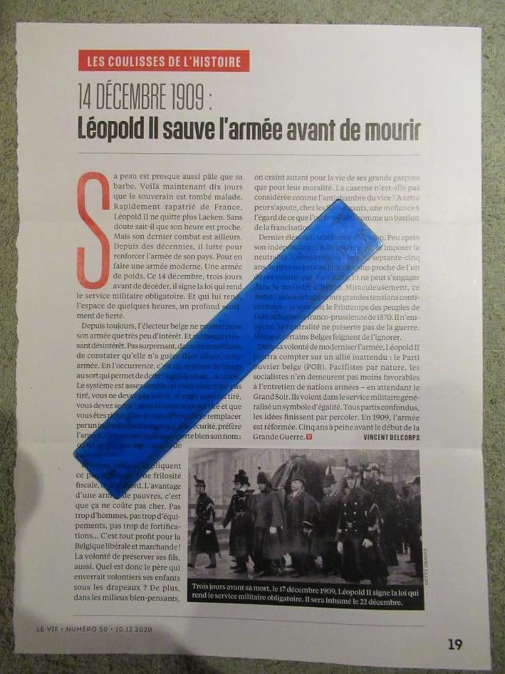 ABL- Verplichte militaire dienst (1909), Verzamelen, Militaria | Algemeen, Landmacht, Overige typen, Ophalen of Verzenden