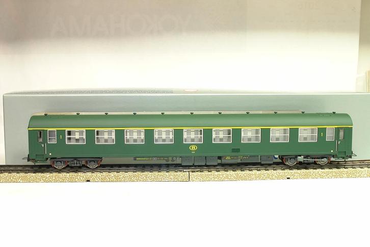 LS MODELS 42050 SNCB NMBS I4 A VERTE EP.III HO CC/DC, Hobby en Vrije tijd, Modeltreinen | H0, Zo goed als nieuw, Wagon, Gelijkstroom of Wisselstroom