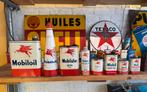 Diverse Mobiloil olie blikken, Ophalen of Verzenden, Gebruikt, Overige, Overige merken