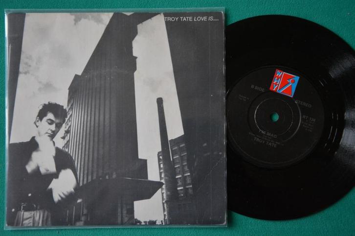 Troy Tate – Love Is.... - vinyl singel (12), Cd's en Dvd's, Vinyl Singles, Gebruikt, Single, Pop, 7 inch, Ophalen of Verzenden