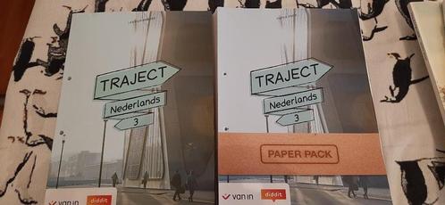 Traject 3 D paperback en leerwerkboek, Livres, Livres scolaires, Utilisé, Néerlandais, Secondaire, Envoi