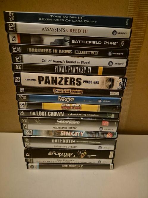 Lot pc games (19 stuks), Games en Spelcomputers, Games | Pc, Zo goed als nieuw, Ophalen of Verzenden