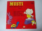 Vintage LP "MUSTI vertelt door Tante Terry" anno 1974., Cd's en Dvd's, Ophalen of Verzenden, Gebruikt, Verhaal of Sprookje
