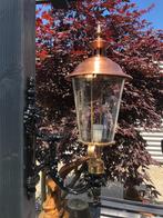 Wandlamp met lady black beugel met uit koper en messing lamp, Antiek en Kunst, Curiosa en Brocante, Ophalen of Verzenden