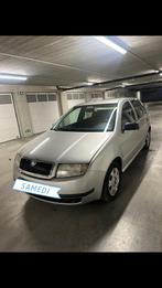 Skoda Fabia 2001, Auto's, Voorwielaandrijving, Stof, Zwart, 5 deurs