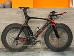 Ridley Dean (L) tijdritfiets in onberispelijke staat, Carbon, Zo goed als nieuw, Meer dan 20 versnellingen, 53 tot 57 cm