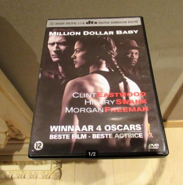 DVD Million Dollar Baby met Clint Eastwood en Hilary Swank, Cd's en Dvd's, Dvd's | Drama, Nieuw in verpakking, Drama, Vanaf 12 jaar
