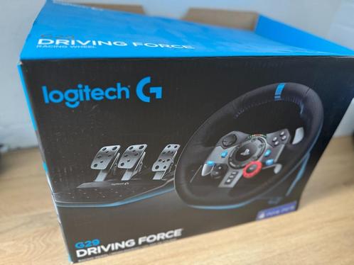 Logitech G29 racestuur + pedalen – topstaat – Ophalen regio, Games en Spelcomputers, Spelcomputers | Sony Consoles | Accessoires