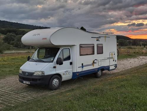 Elnagh Sea Cutter 4G camper (2004) – 109.000 km, Caravans en Kamperen, Mobilhomes, Particulier, meer dan 6, Alkoof, Fiat, Fiat