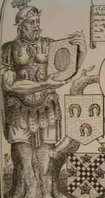 Genealogie+Cambacérès+Familie Hugo+Oude gravure, Ophalen of Verzenden