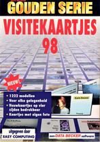 Visitekaartjes 98 maken  -  Gouden serie  -  Easy Computing, Ophalen of Verzenden, Nieuw, Windows