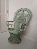 Pauwenstoel, Huis en Inrichting, Fauteuils, Ophalen, Gebruikt