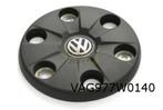 Volkswagen naafdeksel groot (LDO / satijnzwart / chrome / zi, Auto-onderdelen, Nieuw, Ophalen of Verzenden, Volkswagen