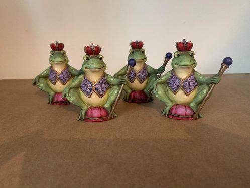 Figurine Jim Shore mini grenouille mini frog 4021440 par 4, Collections, Statues & Figurines, Neuf, Animal, Enlèvement ou Envoi