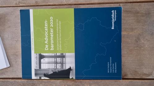 Wim Hardyns - De Advocatenbarometer 2020, Boeken, Wetenschap, Zo goed als nieuw, Ophalen of Verzenden