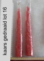 lot kaarsen draaikaars verjaardag kerstmis nieuwjaar kado 16, Enlèvement ou Envoi, Neuf