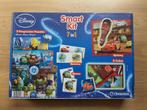 Puzzels Disney - Smart kit 7 in 1 (cars, nemo, monster), Kinderen en Baby's, Speelgoed | Kinderpuzzels, Ophalen, 10 tot 50 stukjes