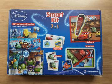 Puzzels Disney - Smart kit 7 in 1 (cars, nemo, monster) beschikbaar voor biedingen