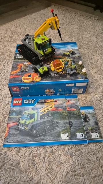 LEGO City 60122 Volcano Crawler, Enlèvement, Comme neuf, Lego