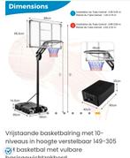 Basketbalring, Enlèvement, Comme neuf, Anneau, Panneau ou Poteau