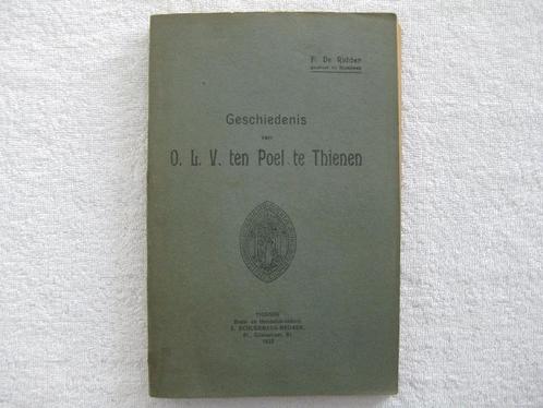 Tirlemont Hombeek– Fr. De Ridder - EO 1922 – dédicacé, Livres, Histoire nationale, Utilisé, Enlèvement ou Envoi