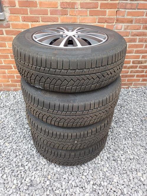 4 Winterbanden Continental 215 65 16, Auto-onderdelen, Banden en Velgen, Band(en), Winterbanden, 16 inch, 215 mm, Gebruikt, Ophalen
